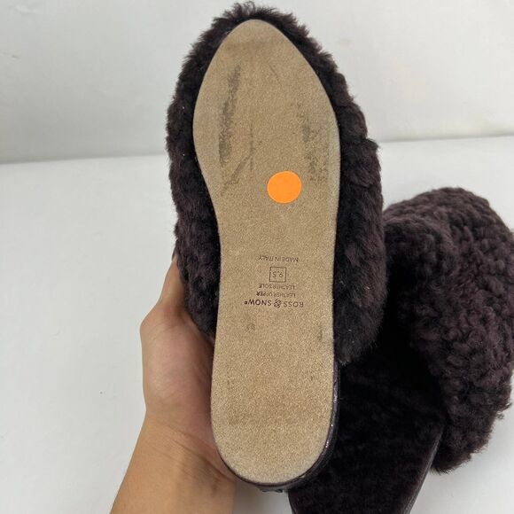 NEW Ross & Snow Julia Genuine Shearling Slipper - Picture 5 of 6